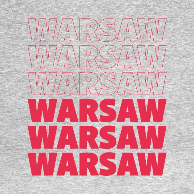 Warsaw typography by stu-dio-art